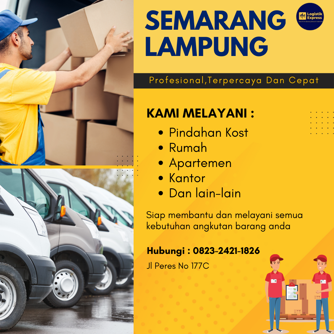 Jasa Pindahan Semarang Lampung